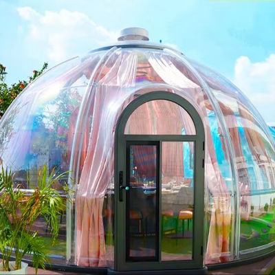 Купить Новый горячее продажа Ресторан Дом Прозрачный ПК Префаб Glamping Пузырь Купол Дома Палатка online manufacture