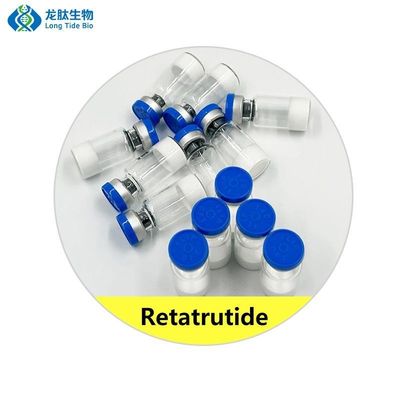 CAS 2381089-83-2 5 мг 10 мг 15 мг Флаконы Ретатрутид Пептид для похудения Лиофилированный порошок
